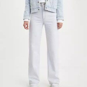 Levi's ribcage wide leg jeans